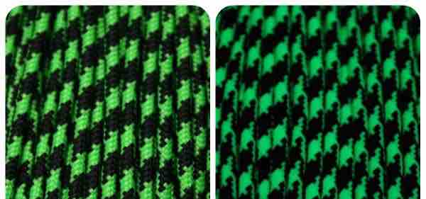 (image for) ZombieGreenBlacklightParacord - Click Image to Close